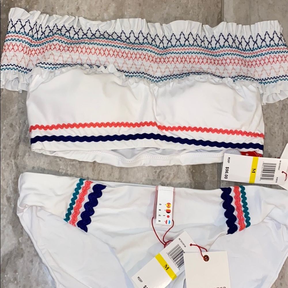 RED CARTER — White Bikini